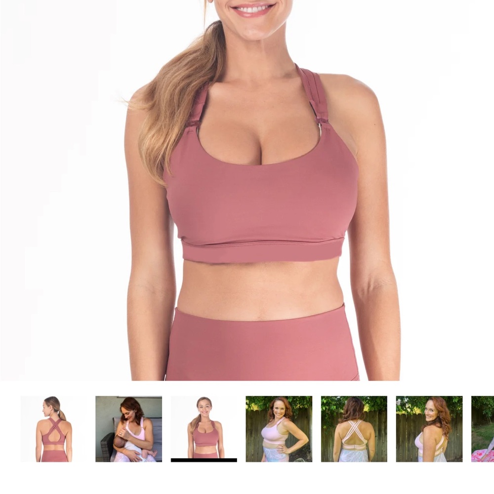 Sweat & Milk Chloe 3 Running Nursing Sports Bra